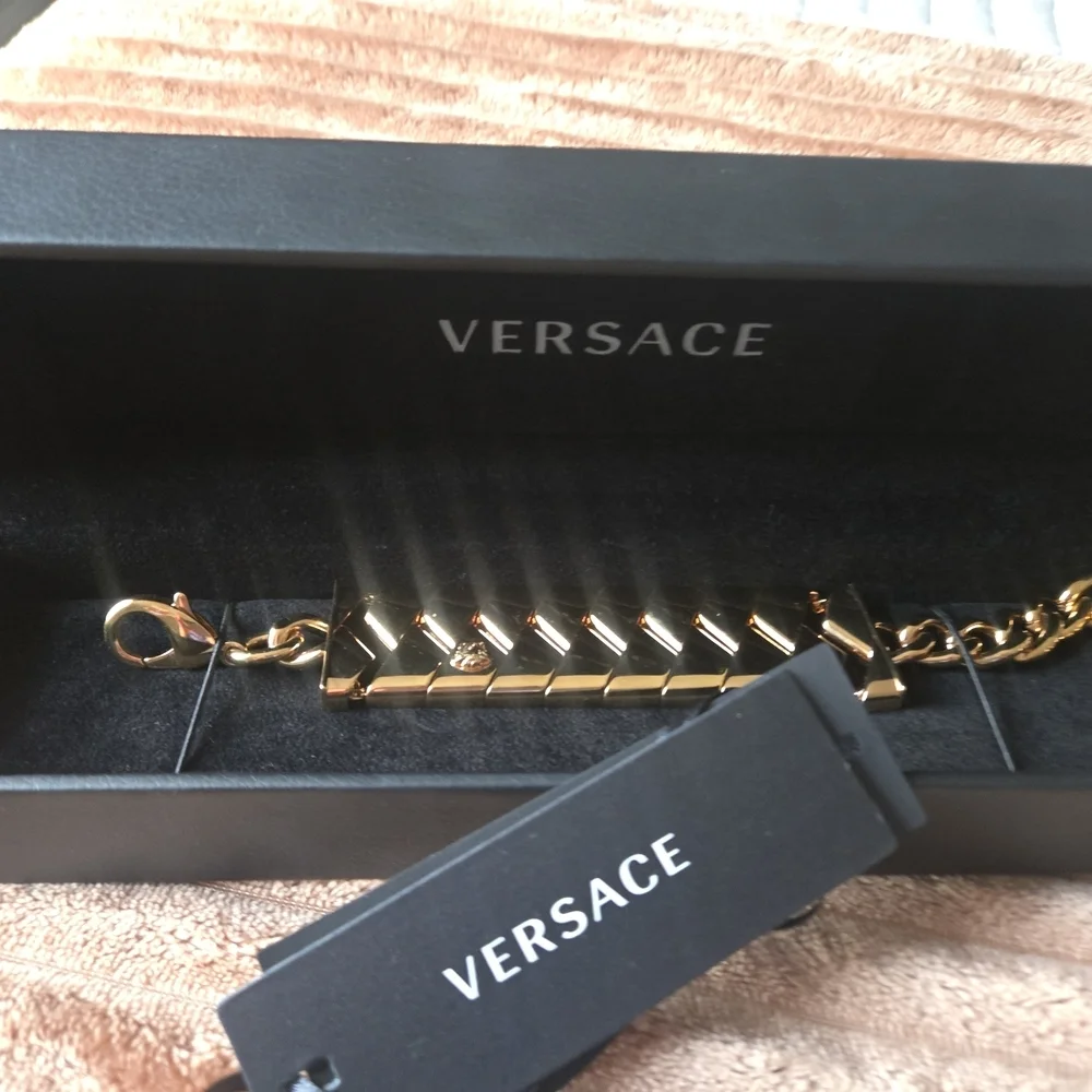 Authentic Versace Medusa Bond Bracelet LIKE NEW